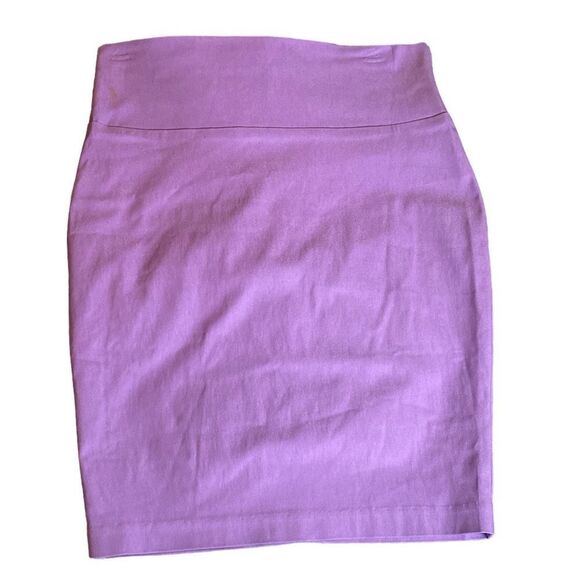 Lavender Pencil Skirt - Picture 1 of 7